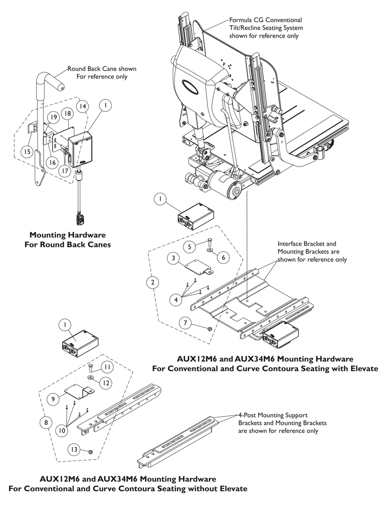 Invacare Part Notes