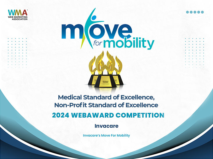 We celebrate WebAward Win for Move For Mobility Campaign.